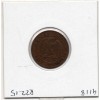 2 centimes Napoléon III tête nue 1853 grand D TTB+, France pièce de monnaie