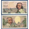 1000 Francs Richelieu, TTB, 1.12.1955 Billet de la banque de France
