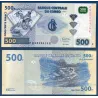 Congo P.96Cb, TTB Billet de 500 Francs 2022 Orell