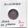 Allemagne 50 reichspfennig 1928 A, Sup  KM.49 Aigle