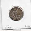 Mexique 25 centavos 1964 Spl, KM.444 Francisco Madero