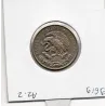 Mexique 25 centavos 1964 Spl, KM.444 Francisco Madero