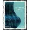 Timbre France Yvert No 4797 Vase en Faience Théodore deck
