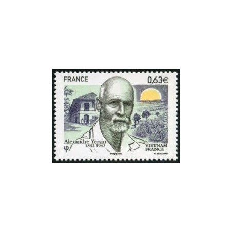 Timbre France Yvert No 4798 Alexandre Yersin