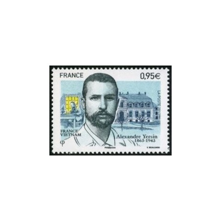 Timbre France Yvert No 4799 Alexandre Yersin