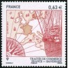 Timbre France Yvert No 4817 France Danemark