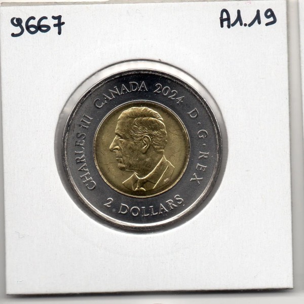 Canada 2 dollars 2024, FDC, Pièce Inuit Nunangat