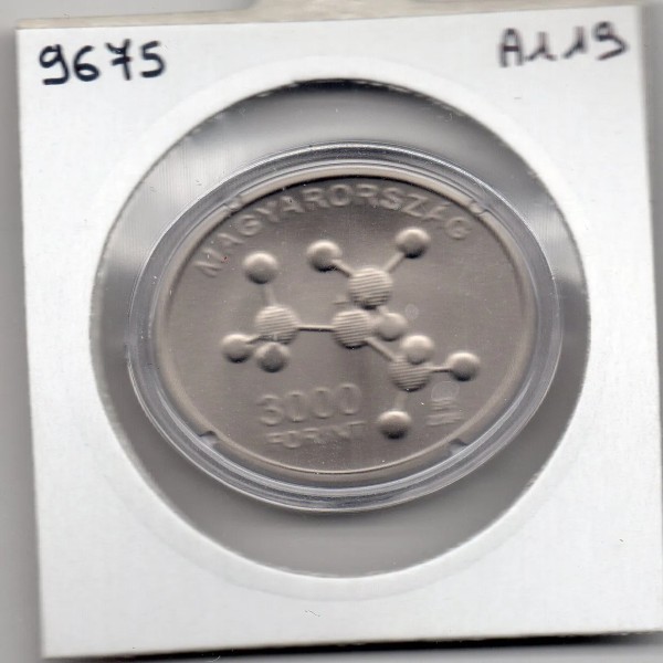Hongrie 3000 forint 2024, FDC, Pièce Oláh György