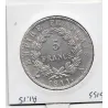 5 francs Napoléon 1er 1811 espacé A Paris Sup, France pièce de monnaie