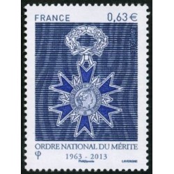 Timbre France Yvert No 4830 ordre national du mérite