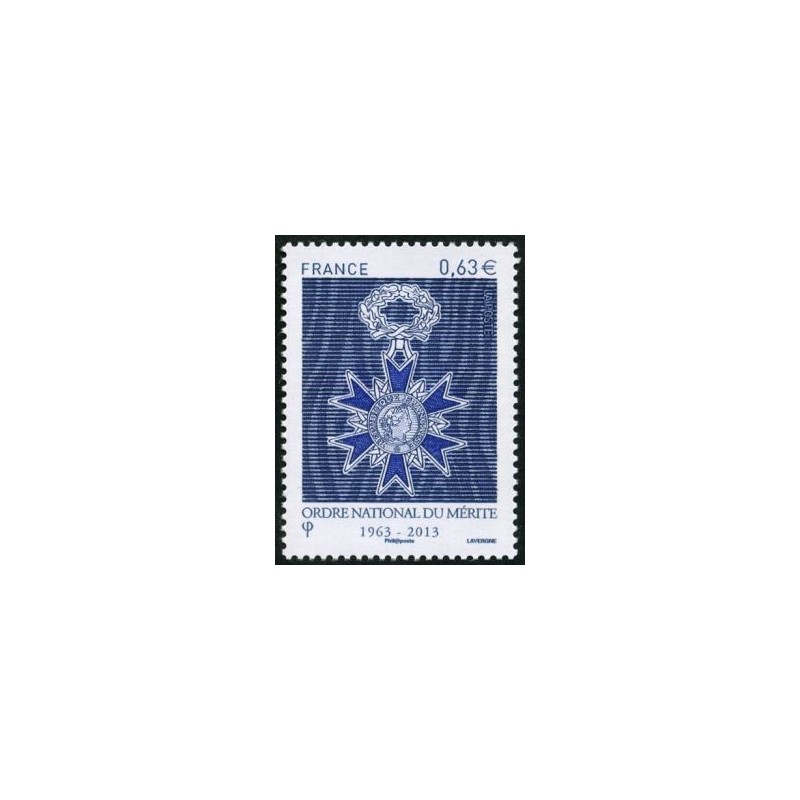 Timbre France Yvert No 4830 ordre national du mérite