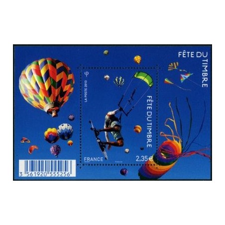Bloc Feuillet France Yvert F4810 Fête du timbre, l'air