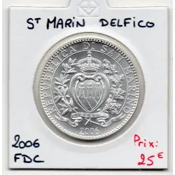 Pièce 5 euros BU Saint-Marin 2006 Delfico