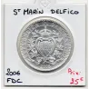 Pièce 5 euros BU Saint-Marin 2006 Delfico