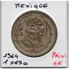 Mexique 1 Peso 1964 TTB, KM.459 Jose Maria Morelos y Pavon