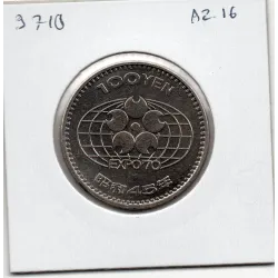 Japon 100 yen Showa an 45 1970 Spl, KM.Y83 Exposition Osaka Fujiyama