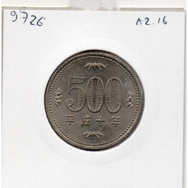Japon 500 yen Heisei an 10 - 1998 Spl, KM.Y99