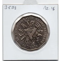 Australie 50 cents 1982 Spl, KM.74 Jeux du Commonwealth Brisbane