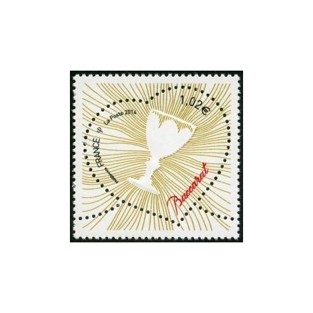 Timbre France Yvert No 4833 Coeur De Baccarat