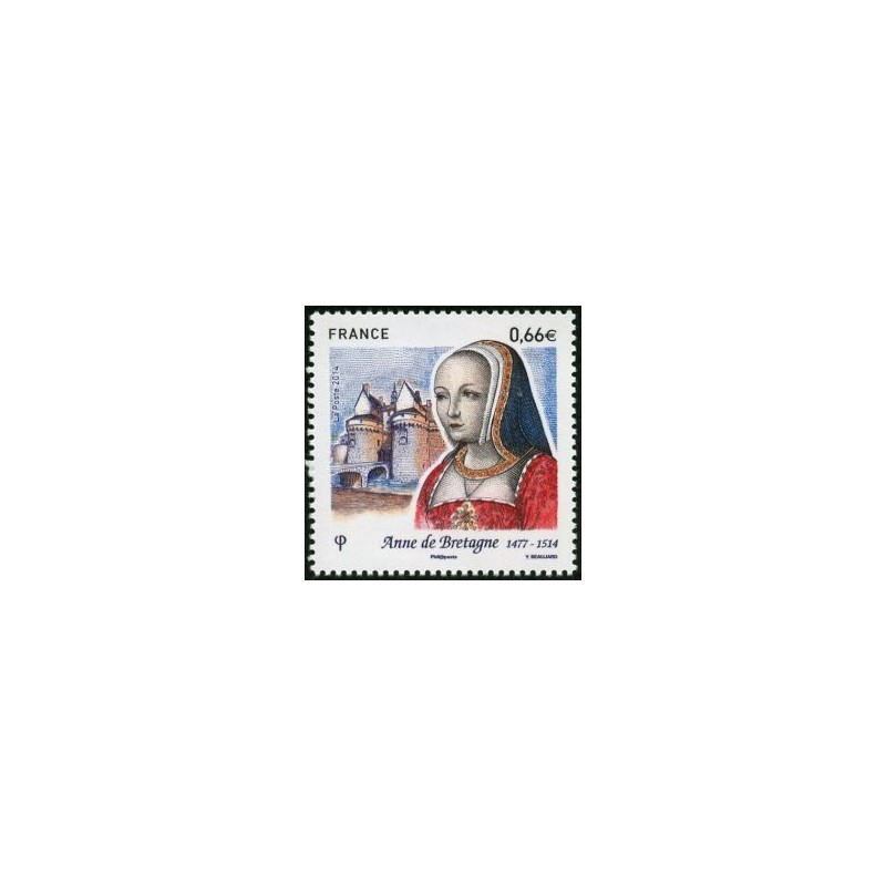 Timbre France Yvert No 4834 Anne de Bretagne