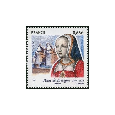 Timbre France Yvert No 4834 Anne de Bretagne