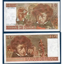 10 Francs Berlioz, TB, 6.7.1978 Billet de la banque de France