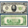 Etats Unis P.431L New York, TB Billet de 20 dollars 1934 Sceau vert clair série B