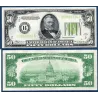 Etats Unis P.432L New York, Sup Billet de 50 dollars 1934 Sceau vert clair série B
