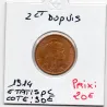 2 centimes Dupuis 1914 Spl, France pièce de monnaie