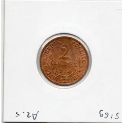 2 centimes Dupuis 1914 Spl, France pièce de monnaie