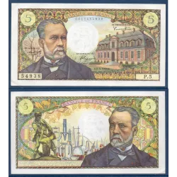 5 Francs Pasteur, Spl, 5.5.1966 Billet de la banque de France