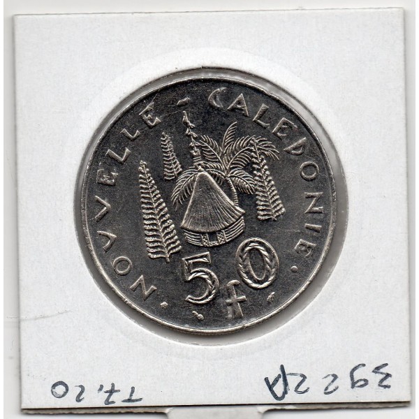 Nouvelle Calédonie 50 Francs 1992 Sup, Lec 128 pièce de monnaie
