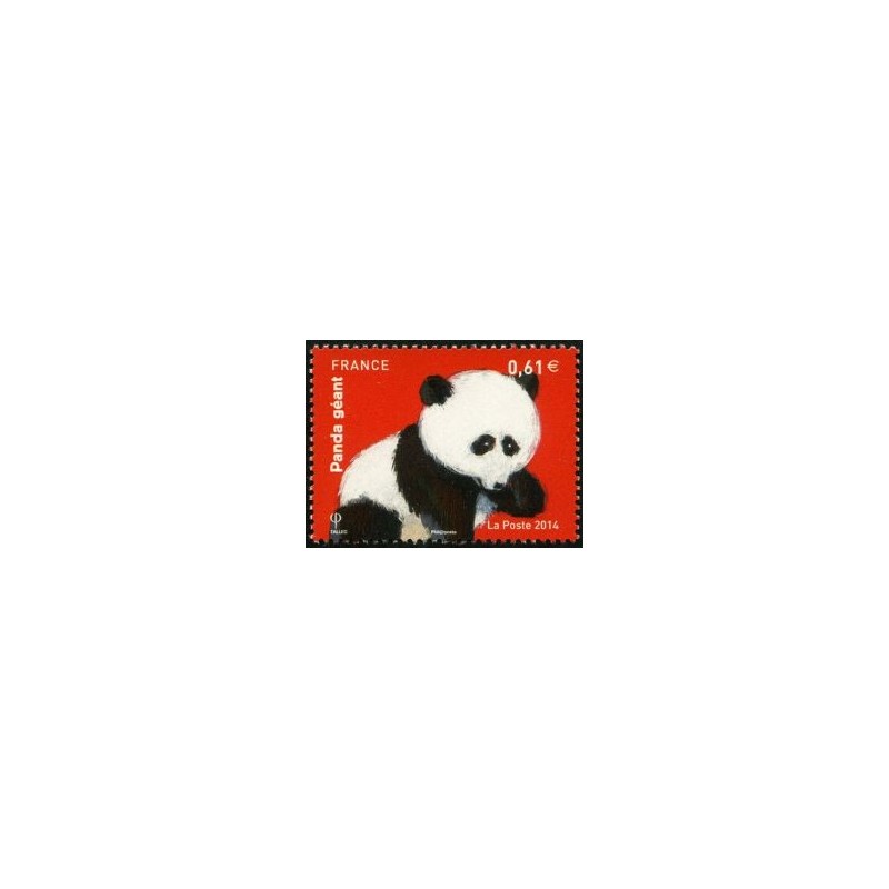 Timbre France Yvert No 4843 Panda Géant