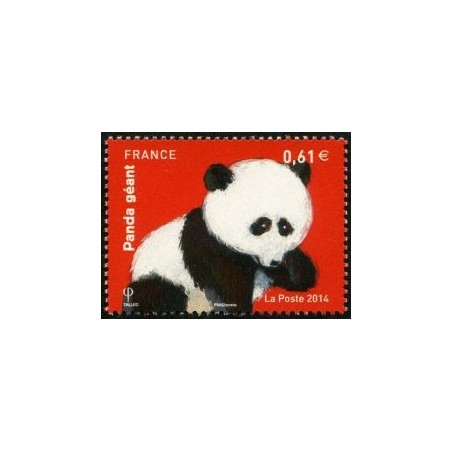 Timbre France Yvert No 4843 Panda Géant