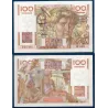100 Francs Jeune Paysan, Spl, 2.1.1953 Billet de la banque de France