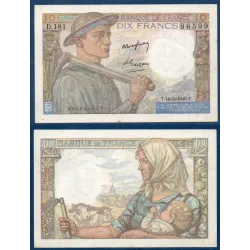 10 Francs Mineur, TTB, 10.3.1949 Billet de la banque de France