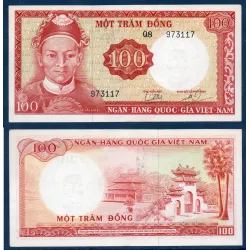 Viet-Nam Sud P.19b, Spl Billet de 100 dong 1966 Van Duyet