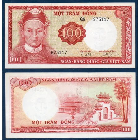 Viet-Nam Sud P.19b, Spl Billet de 100 dong 1966 Van Duyet