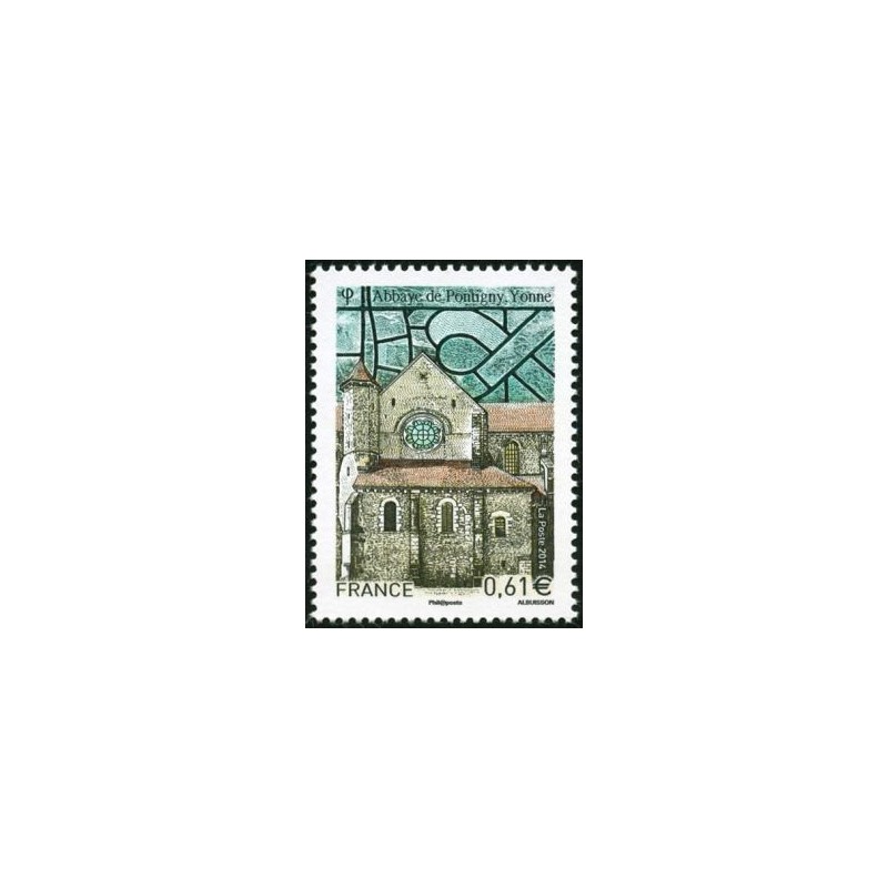 Timbre France Yvert No 4864 Abbaye de Pontigny