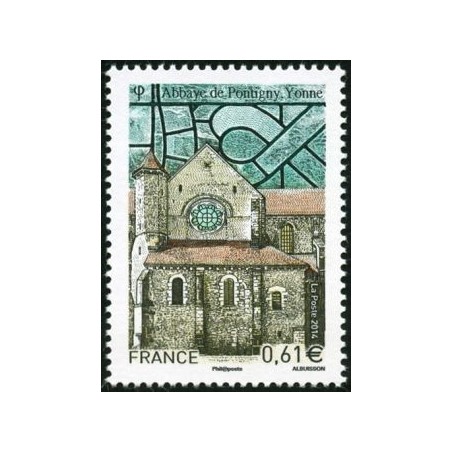 Timbre France Yvert No 4864 Abbaye de Pontigny