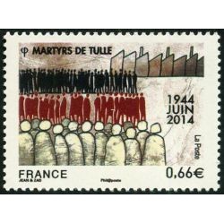 Timbre France Yvert No 4865 Martyrs de Tulle