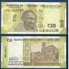 Inde P.110j, TTB Billet de 20 Ruppes 2021 plaque M