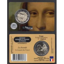 2 euro commémorative France 2025 Louvre pièce de monnaie €