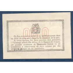 Béthune 50 centimes, Neuf, 17.4.1916 Pirot 26.15, Billet de la chambre de Commerce