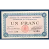 Chambéry 1 franc, Neuf, 19.2.1916 Pirot 44.5 Billet de la chambre de Commerce