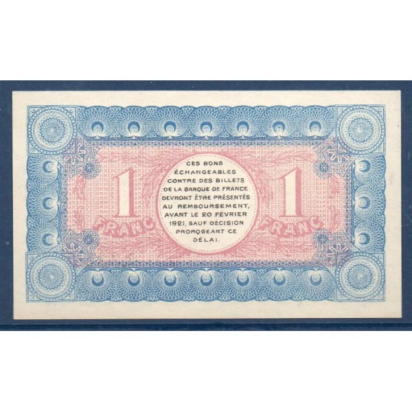 Chambéry 1 franc, Neuf, 19.2.1916 Pirot 44.5 Billet de la chambre de Commerce