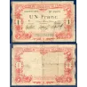 Cambrai 1 franc, B, 15.9.1914 Pirot 37.1 Billet de la chambre de Commerce