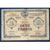 Elbeuf 2 francs, B, 1.3.1920 Pirot 55.20 Billet de la chambre de Commerce