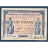 Dijon 1 franc, TB, 6.8.1917 Pirot 53.14 Billet de la chambre de Commerce