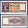 Italie P.80a, TTB Billet de 500 Lire 1947 Cérès